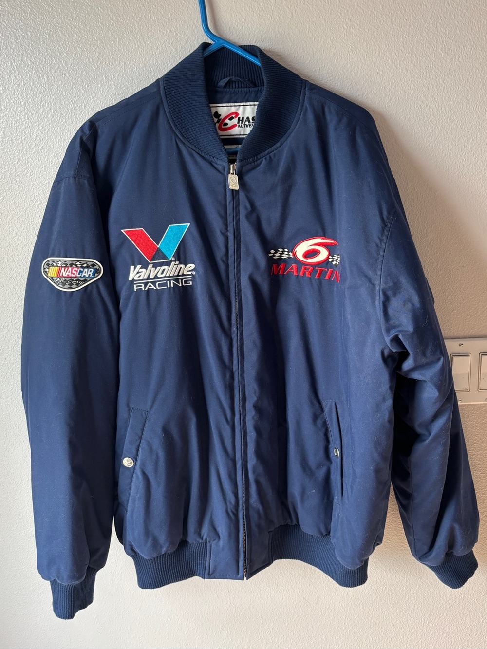 Navy Men's Bomber Jacket - Martin #6